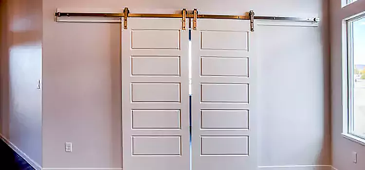 Glass Barn Door with Installation Hardware Kit Boardman